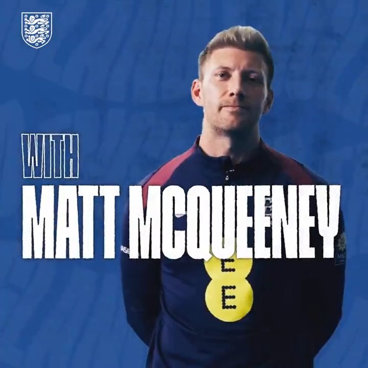 Meet Matt McQueeney 👋 Get to know more about the forward as our England Deaf men's team prepare to take on Germany at the European Deaf Men Football Championships!