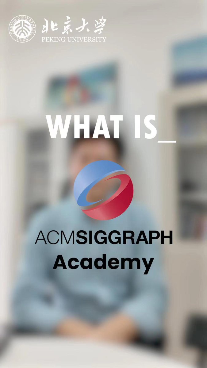 Discover the #ACMSIGGRAPH #Academy and #PKU Professor Chen Baoquan's journey as the first #Chinese #scholar to be inducted. #PKUScholars 🎦: Zheng Zibo