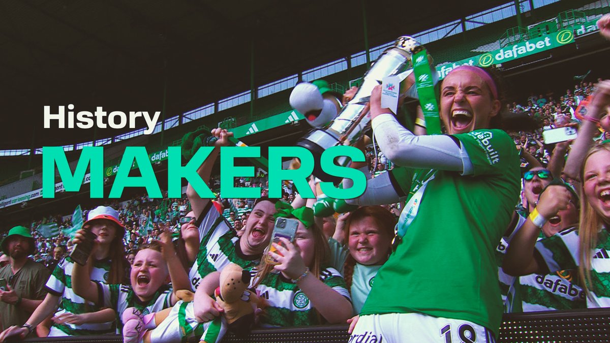 This time last week 🔙🤩 🏆 HISTORY WAS MADE at Paradise 🏆 #CelticFC🍀#COYGIG