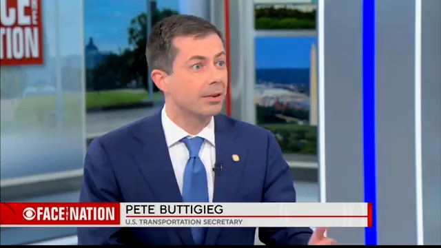 Biden Transportation Secretary Buttigieg: "The effects of climate change are upon us. Turbulence is up 15 percent."