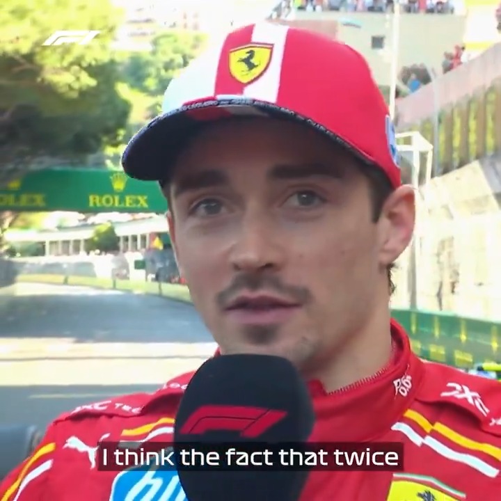 Aw, Charles 🥹 #F1 #MonacoGP