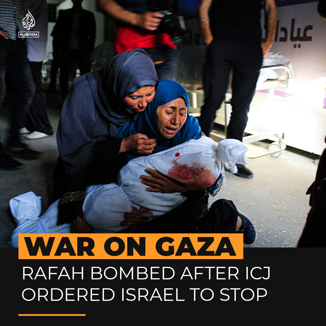 Israel has continued to bomb Rafah despite the International Court of Justice (ICJ) ruling on Friday that ordered Israel to halt its attack in the southernmost part of the besieged Gaza Strip.