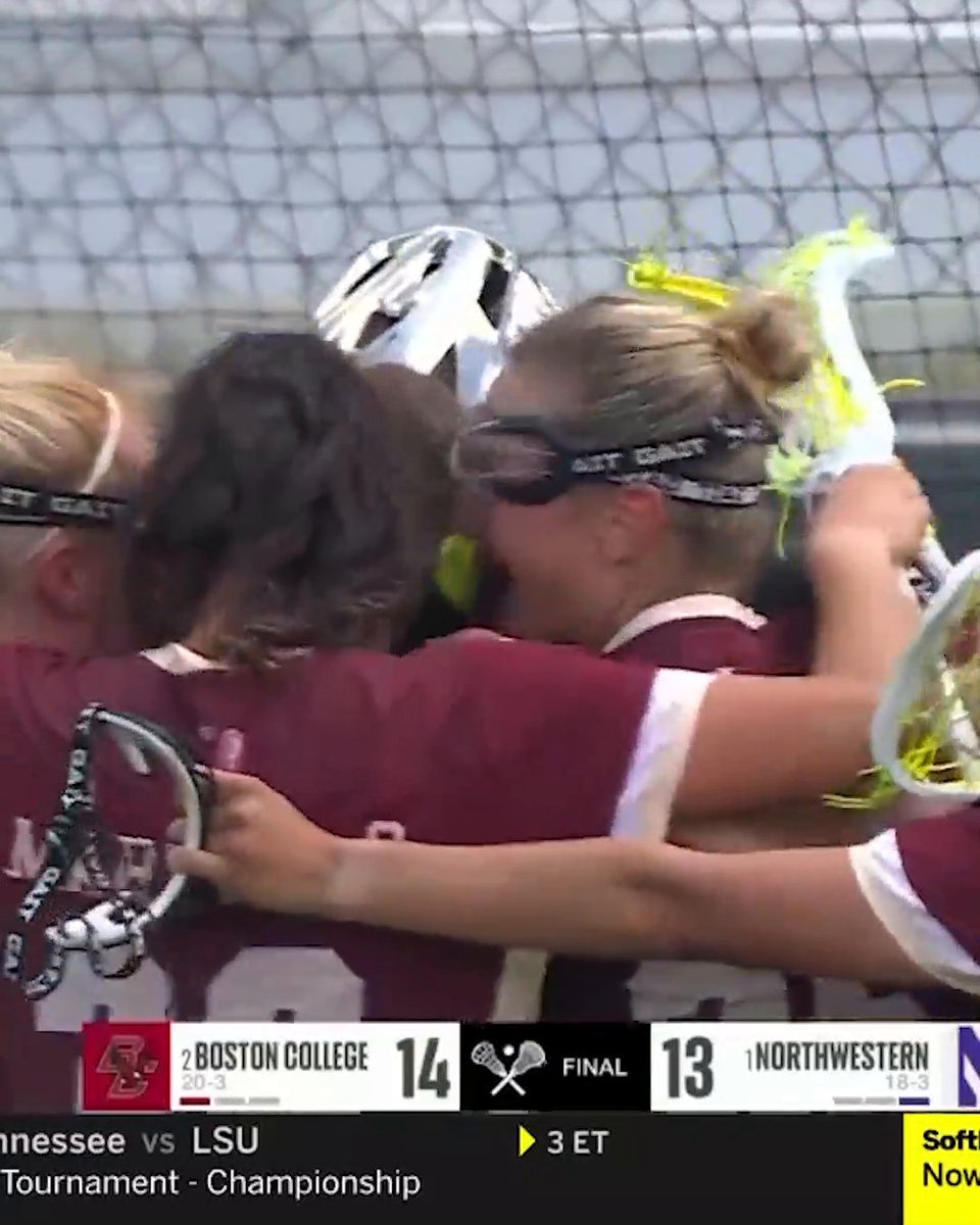 The moment Boston College claimed the women's lacrosse title 🏆👏 BC Women's Lacrosse | ACC Network