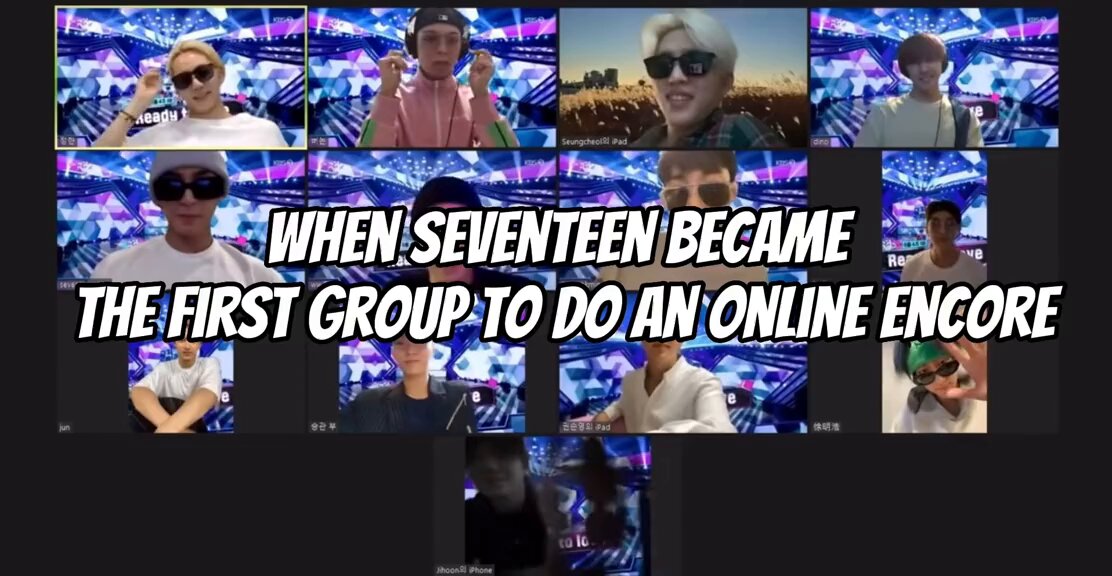 first group to do an online encore