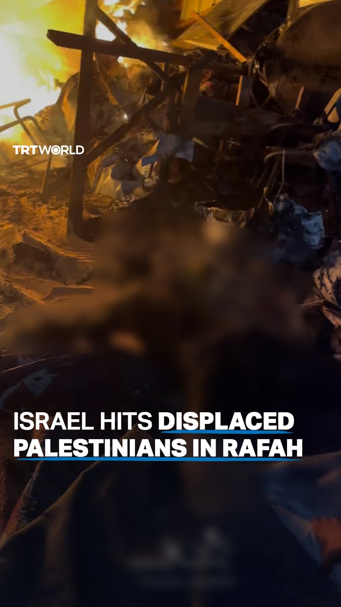 Dozens of casualties were reported as Israeli air strikes hit tents of displaced Palestinians near the UNRWA headquarters in Gaza's Rafah