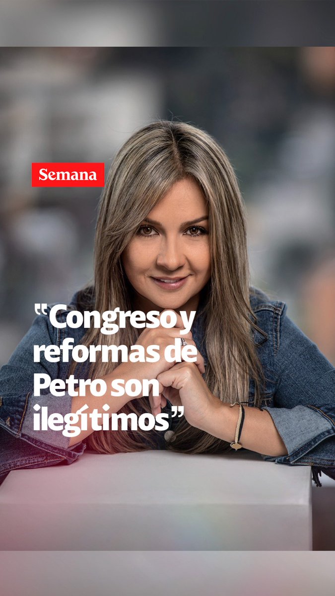 Vicky Dávila, directora de Revista SEMANA, le pidió al Congreso que pare hasta que se sepa toda la verdad sobre la compra de congresistas y votos por parte del Gobierno de Gustavo Petro.