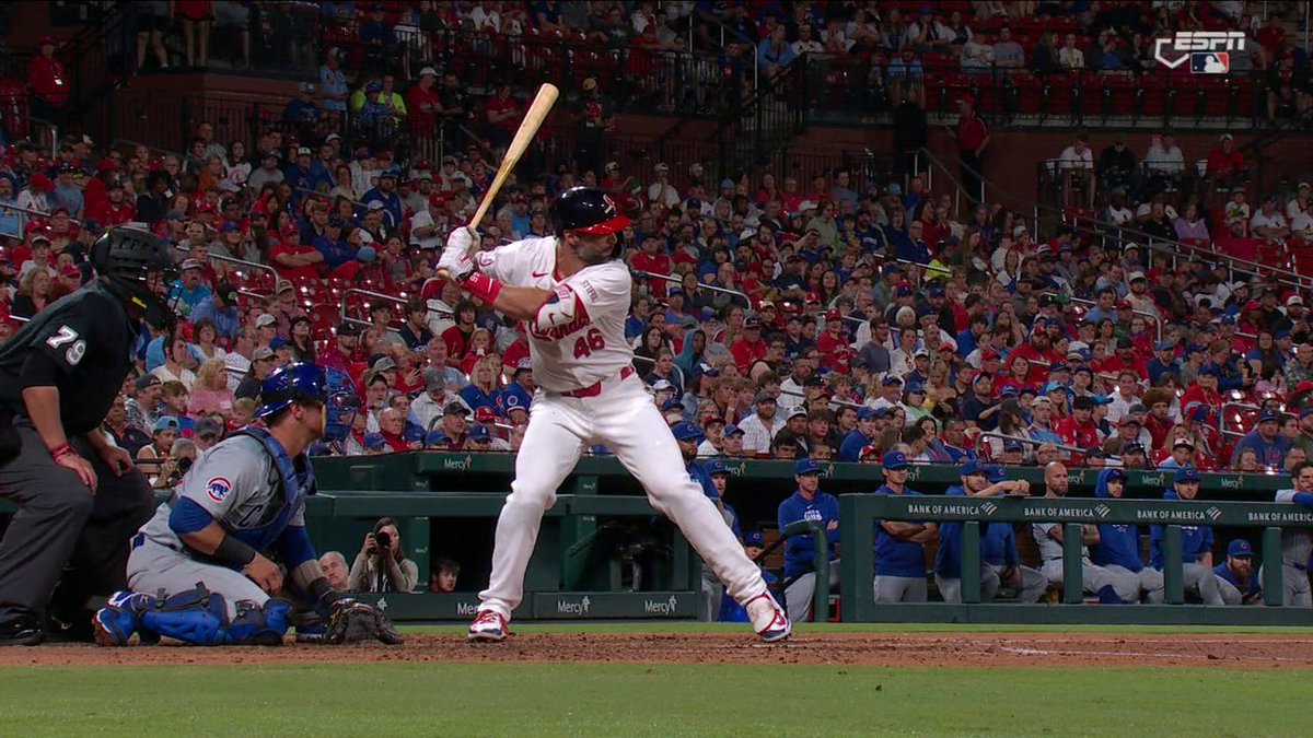 Paul Goldschmidt strikes first against the Cubs on Sunday Night Baseball 👏 📺 ESPN