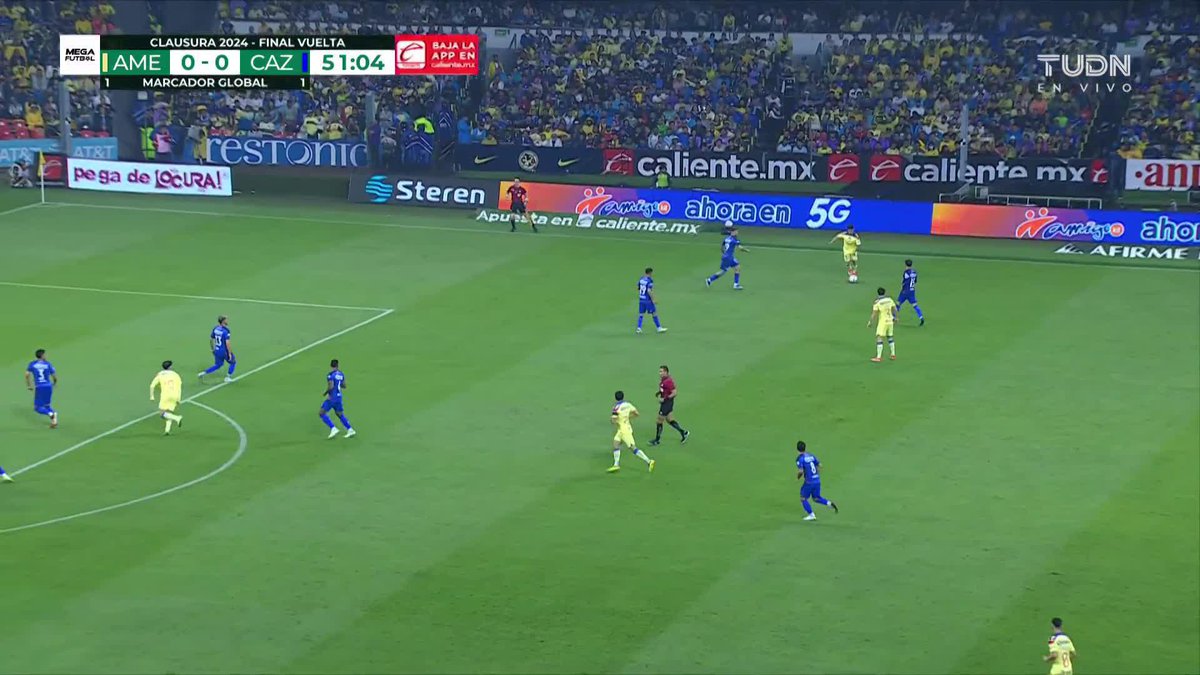 Goooooool de Cruz Azul... ¡Anulado! ❌⚽ 🦅 América (1) 0-0 (1) Cruz Azul 🚂 🔴 EN VIVO: 📺 El 5 #ElCampeónSerá