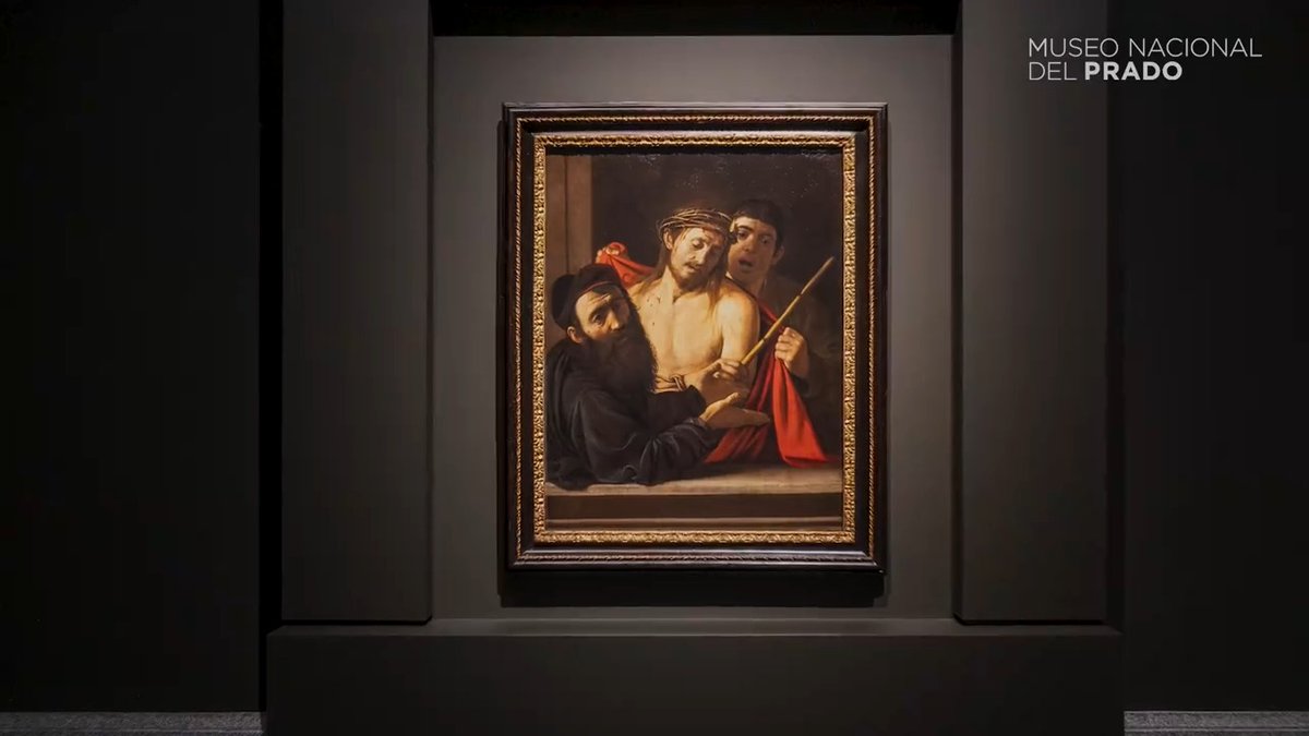 "Ecce Homo" de Caravaggio se muestra por primera vez al público. Así ha sido el montaje de la obra en el Museo del Prado