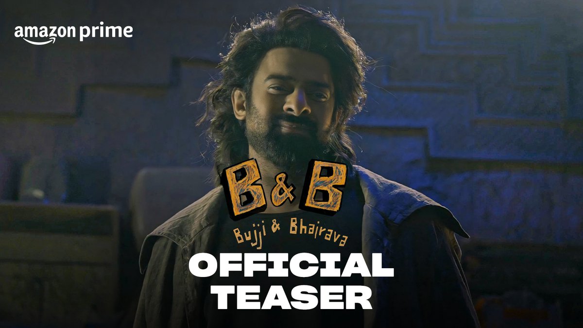 surprise! surprise! say hello to bujji &amp; bhairava 🦾 #BujjiAndBhairavaOnPrime, May 31