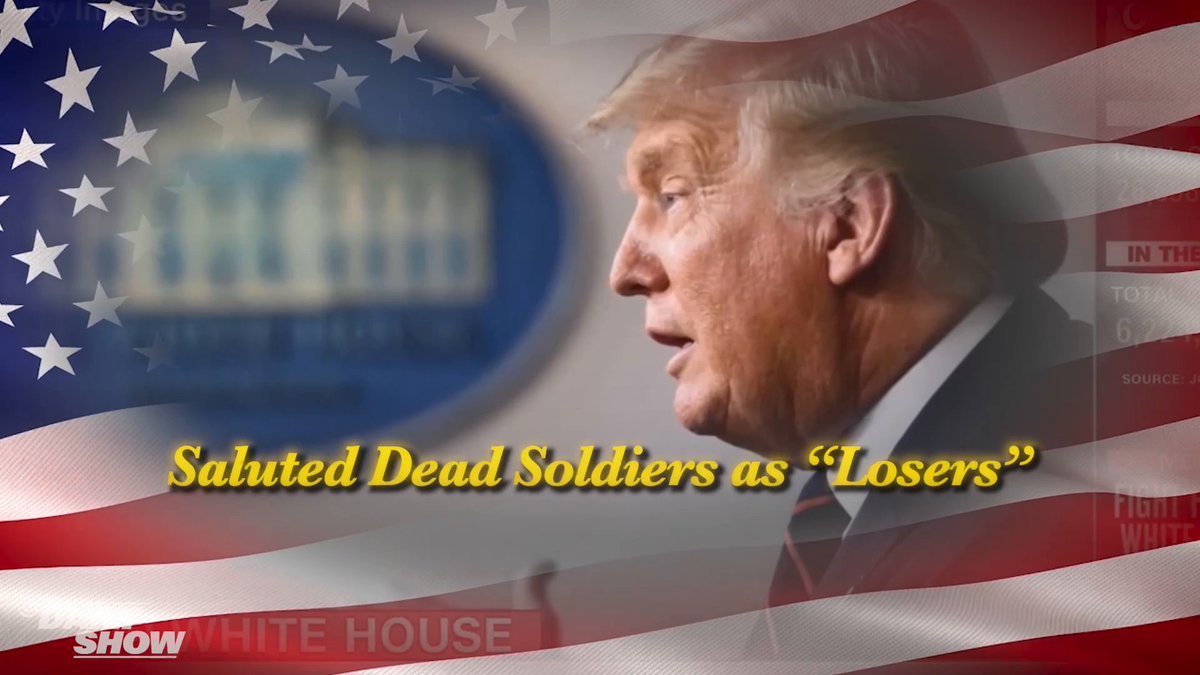 Never forget how much Trump respects the troops