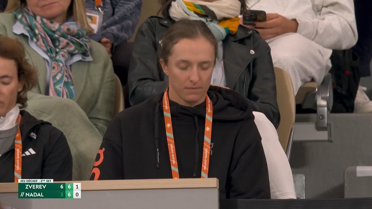 Rafa's number 1 fan is here too 📱 #RolandGarros
