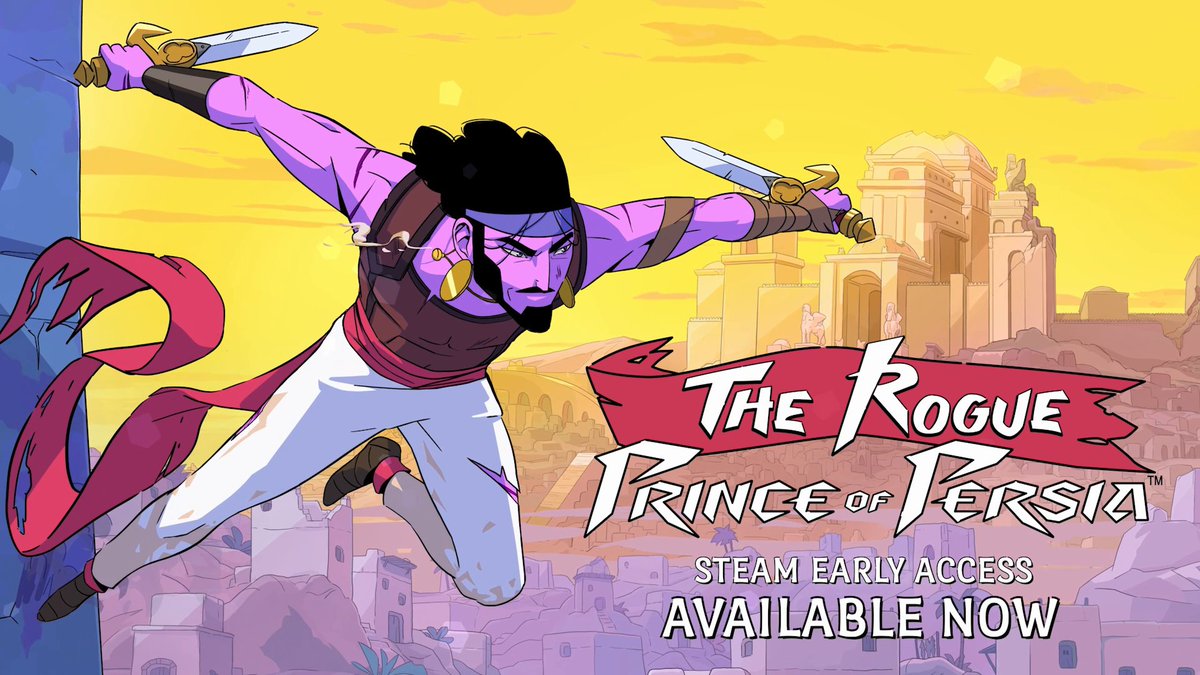 The Rogue @PrinceofPersia is OUT NOW in Early Access on Steam ⚔ Be one of the first to play the game ➡