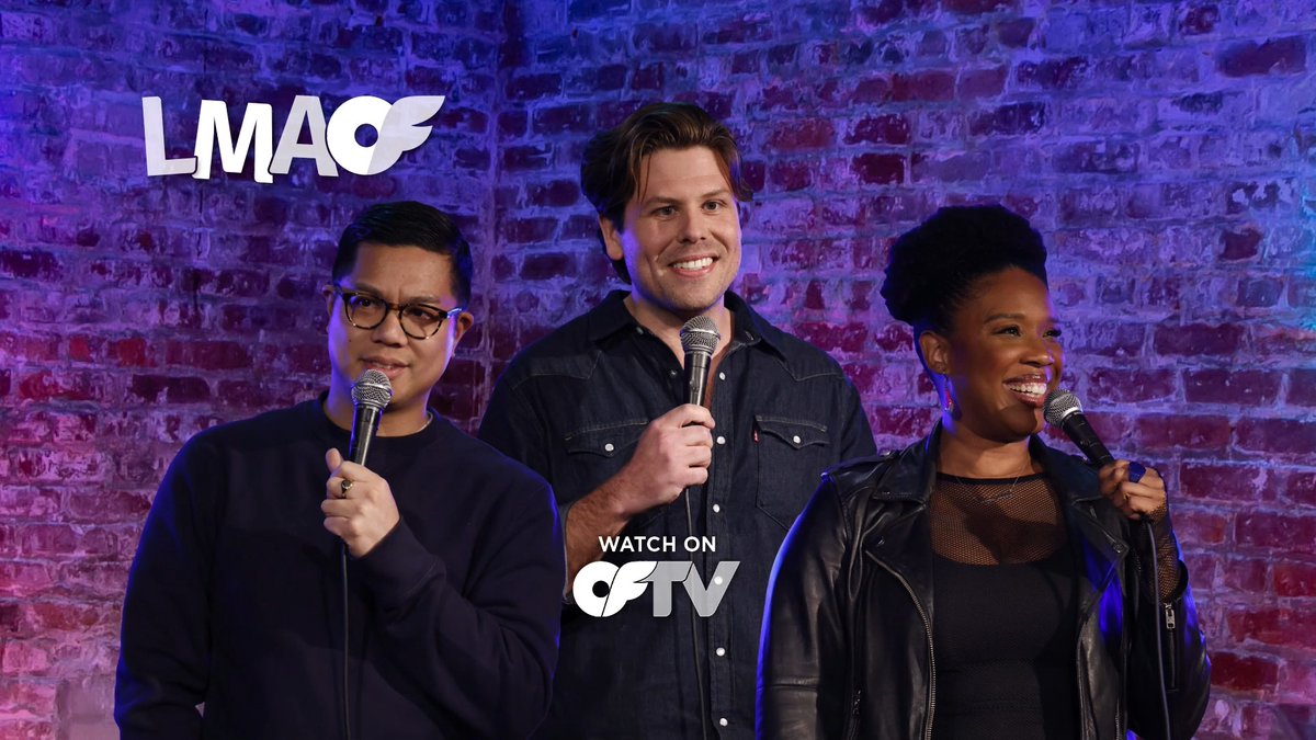 Start your week off right with 🔥 stand-up from @joyellenicole, Peter Revello, and Wilfred Padua! 📺 Stream #LMAOF for free: