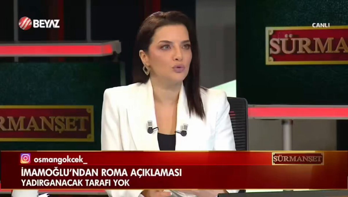 OSMAN GÖKÇEK, EKREM’İN ROMA GEZİSİNİ ÖRNEKLERLE PERT EDİYOR…