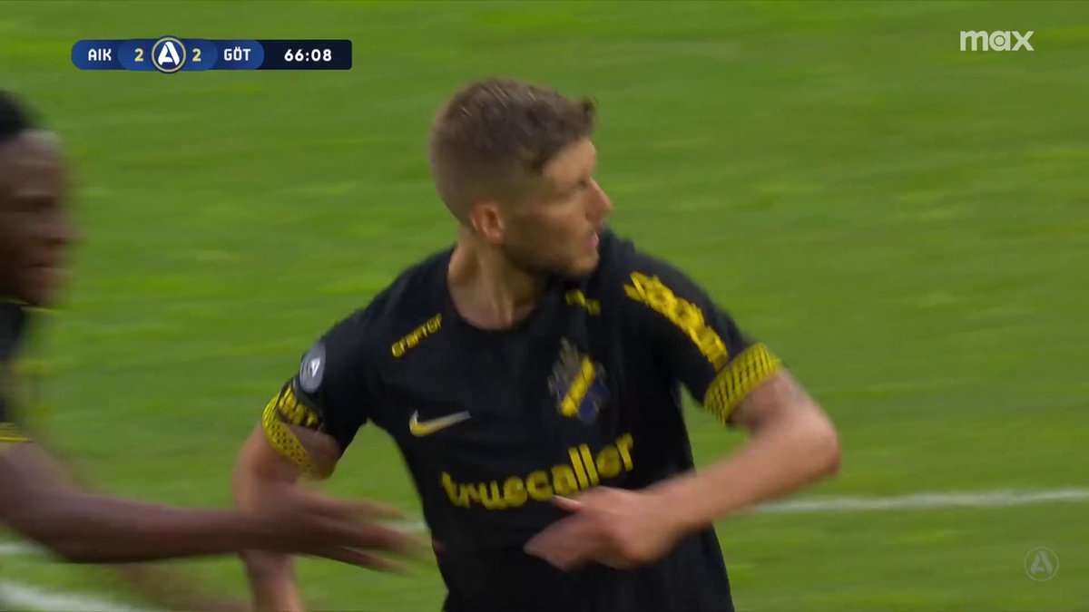 Anton Salétros med en drömträff, 2-2! 🎯 📲 Se all kommande sport på vår nya streaming-hemmaplan Max, där du ser allt från Allsvenskan.