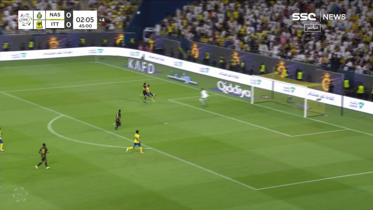 هدددددف!⚽ رونالدو يفتتح التسجيل للنصر ⚽🔥 النصر 1 × 0 الاتحاد #دوري_روشن_السعودي #النصر_الاتحاد | #SSC