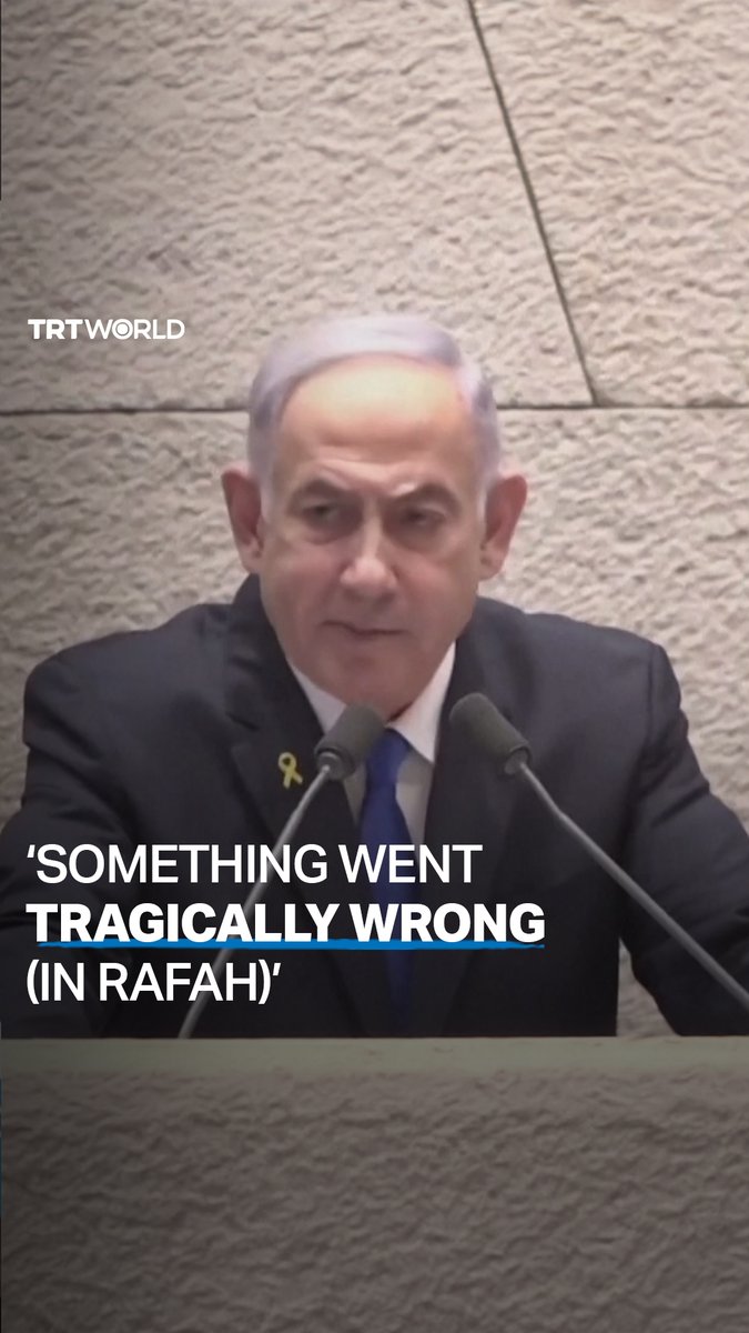 “Something unfortunately went tragically wrong.” Speaking in the Israeli parliament, Benjamin Netanyahu said that the latest Israeli assault in Gaza’s Rafah, which killed 45 Palestinians, was a tragic mistake