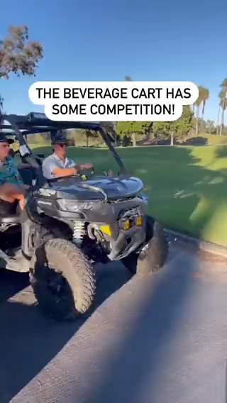 ⛳️🍕 This Pizza cart is incredible 🤤
