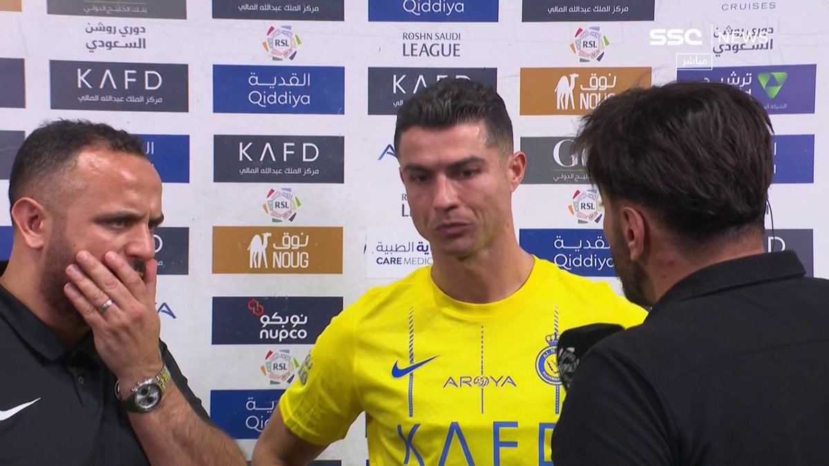 كريستيانو رونالدو - لاعب #النصر: هدفنا القادم كأس الملك، وننتظر أن يكون النهائي عادل #دوري_روشن_السعودي #النصر_الاتحاد | #SSC