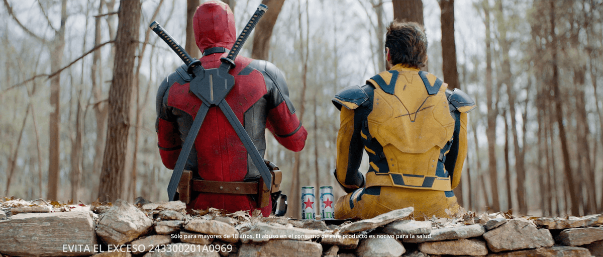 Heineken Silver hace equipo con "Deadpool & Wolverine de Marvel Studios”, para dejar a un lado las disputas amargas con una refrescante Heineken Silver. Cerveza ultra de clase mundial para BFFs de clase mundial. Heineken Silver: Todo el sabor. Sin finales amargos.
