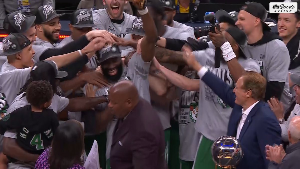 Your ECF MVP is... JAYLEN BROWN 🏆 Jaylen Brown