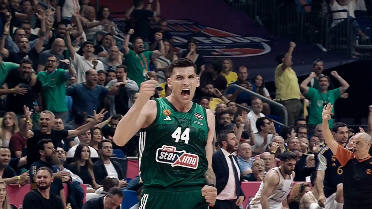 The moment @paobcgr started to believe it was within their grasp 👀 🏆 The Mitoglou DAGGER 👏 #F4GLORY
