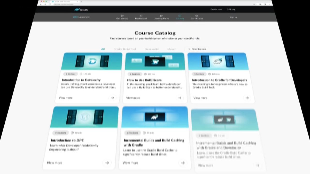 🔊 Announcing DPE UNIVERSITY! 🔊 What is it? 💻 10 courses on #Gradle, #Maven, #Develocity &amp; #DPE 👤 Self-paced &amp; free learning paths 🏆 Earn certifications &amp; badges