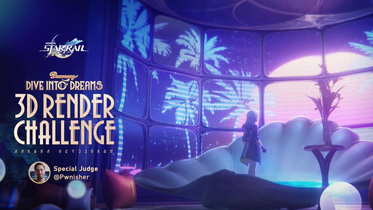 #DiveIntoDreams 3D Render Challenge Result Announcement & TOP 30 Montage revealed! Layers of dreams wrapped in the song of a choir, this is the festival that the 3D community worked hard to create. Come experience this wonder and splendor... ▼ Outstanding Entry List Huge thanks to Clinton Jones and all creators for participating! #HonkaiStarRail #3D