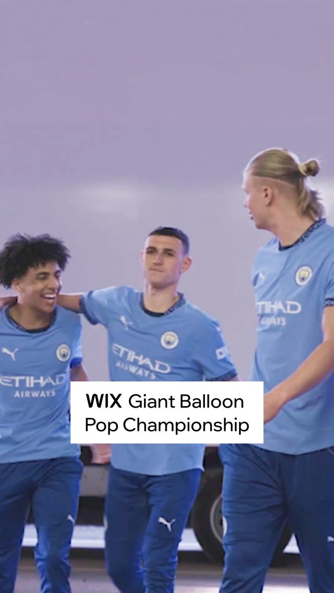 Who will be the ultimate champion Manchester City or How Ridiculous? We’re on the edge of our seats 👀 #WixForTheWin