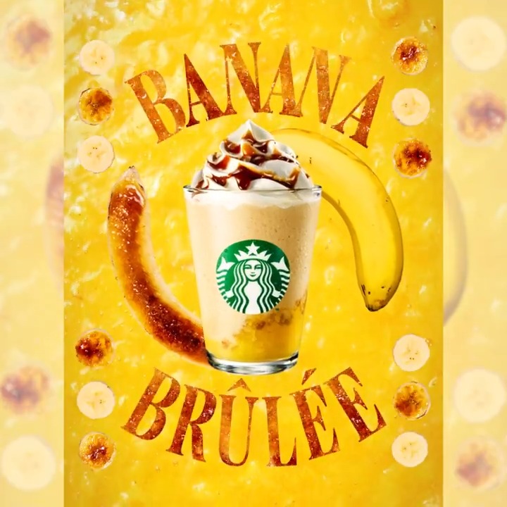 \その場で当たる 🎉/ スタバ ドリンクチケット 1000円分 を抽選でプレゼント🎁✨ 🎯応募方法 ① 当アカウントをフォロー ②リポスト&いいね 🎯応募期間 6月1日23時59分まで 当選者にはDM💌 5/30(水)『#バナナブリュレフラペチーノ®』が新登場🍌