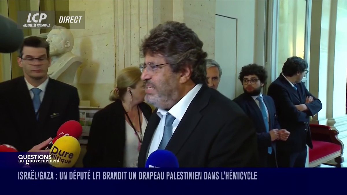"Israël est en état de légitime défense. Qui est responsable ? C'est le Hamas", dit Meyer Habib. "Tout le monde pleure la mort d'enfants, y compris Palestiniens. C'est ce que je fais, mais je me fais traiter de porc par l'extrême gauche, parce que je défends le seul Etat juif."