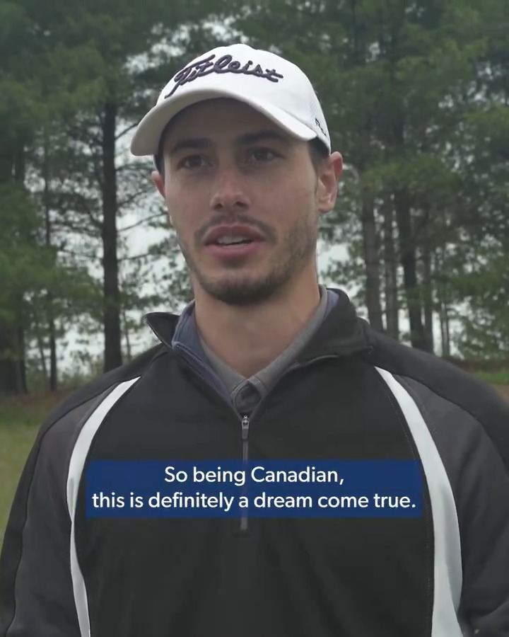 “He says it’s surreal. It’s unbelievable.” 🇨🇦 In Jakob Chicoyne’s first-career Monday Qualifier, he spun it to 6 inches to advance in a playoff. With his dad on the bag, the Canadian’s first TOUR event will be his home open RBC Canadian Open.