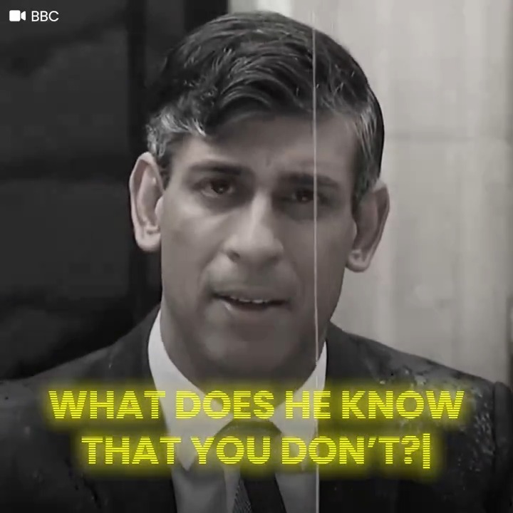 REVEALED: Why Rishi Sunak called an election last week