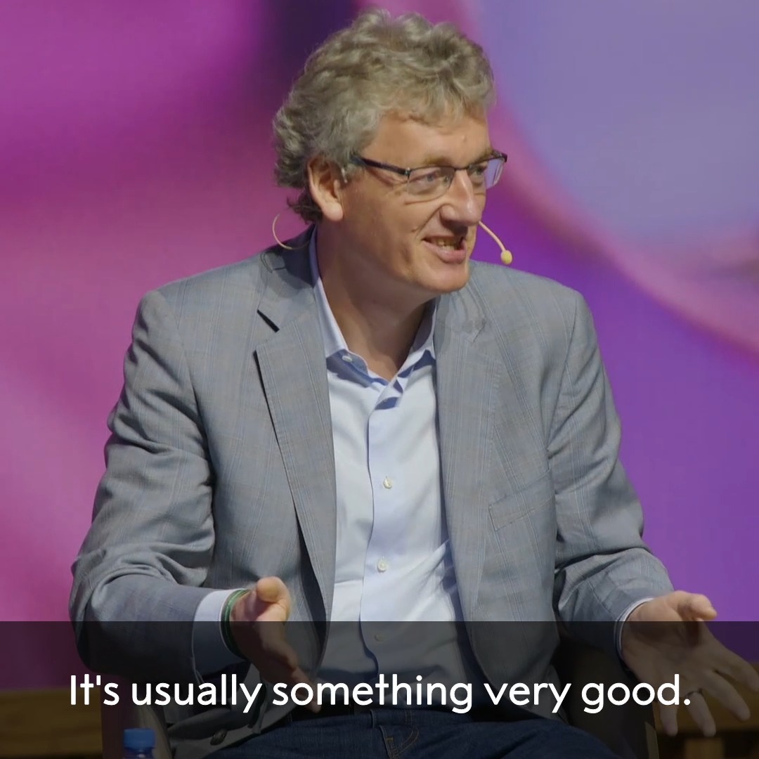 "We fail much more than we ever succeed. We know that. We accept that. We're amazing at dealing with failure. That's what scientists do." - chemist David MacMillan (David MacMillan) on failure at the #NobelPrizeDialogue in Brazil. Watch the full dialogue:
