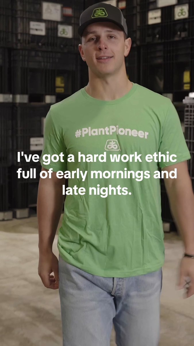 We are Pioneer Seeds, of course, we partner with Brock Purdy.
