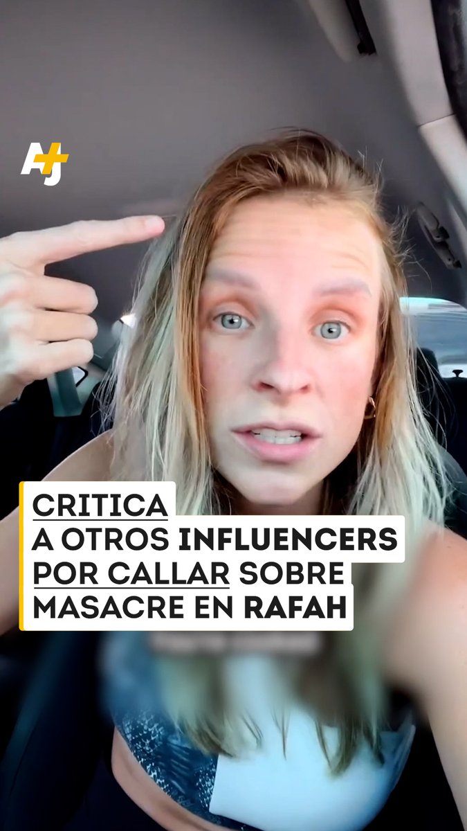 Esta influencer y madre sudafricana expresó su indignación por el silencio que han guardado otros influencers tras la masacre perpetrada por Israel el domingo por la noche en Rafah.