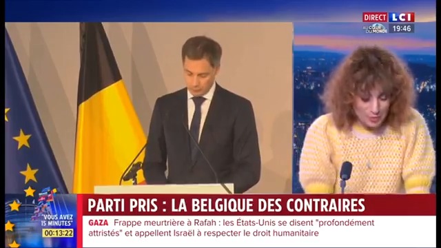 📢 : « La Belgique des contraires », le parti pris #international d’Abnousse Shalmani #24hPujadas #LCI #La26 ⤵️