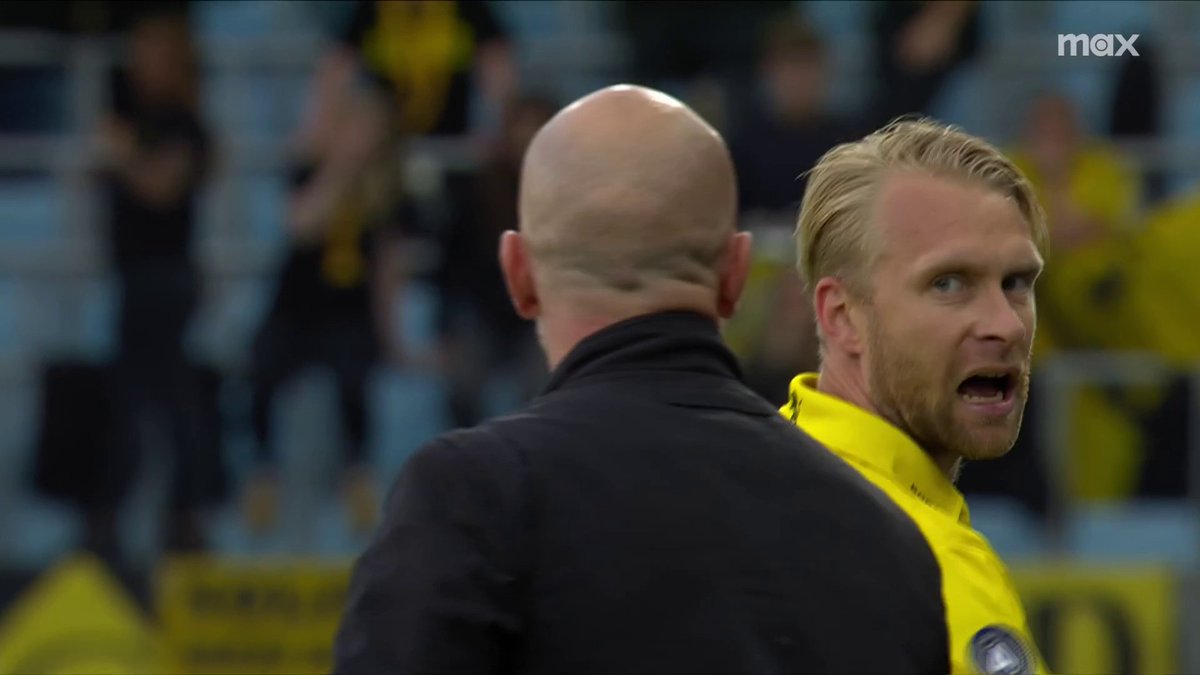🗣 "Det är som 2010 all over again, när man mötte honom förr." "Solklar filmning och han om någon borde veta hur det är att möta den typen av spelare." Johan Larsson om ordväxlingen med Henrik Rydström 📲 Se höjdpunkter på Max