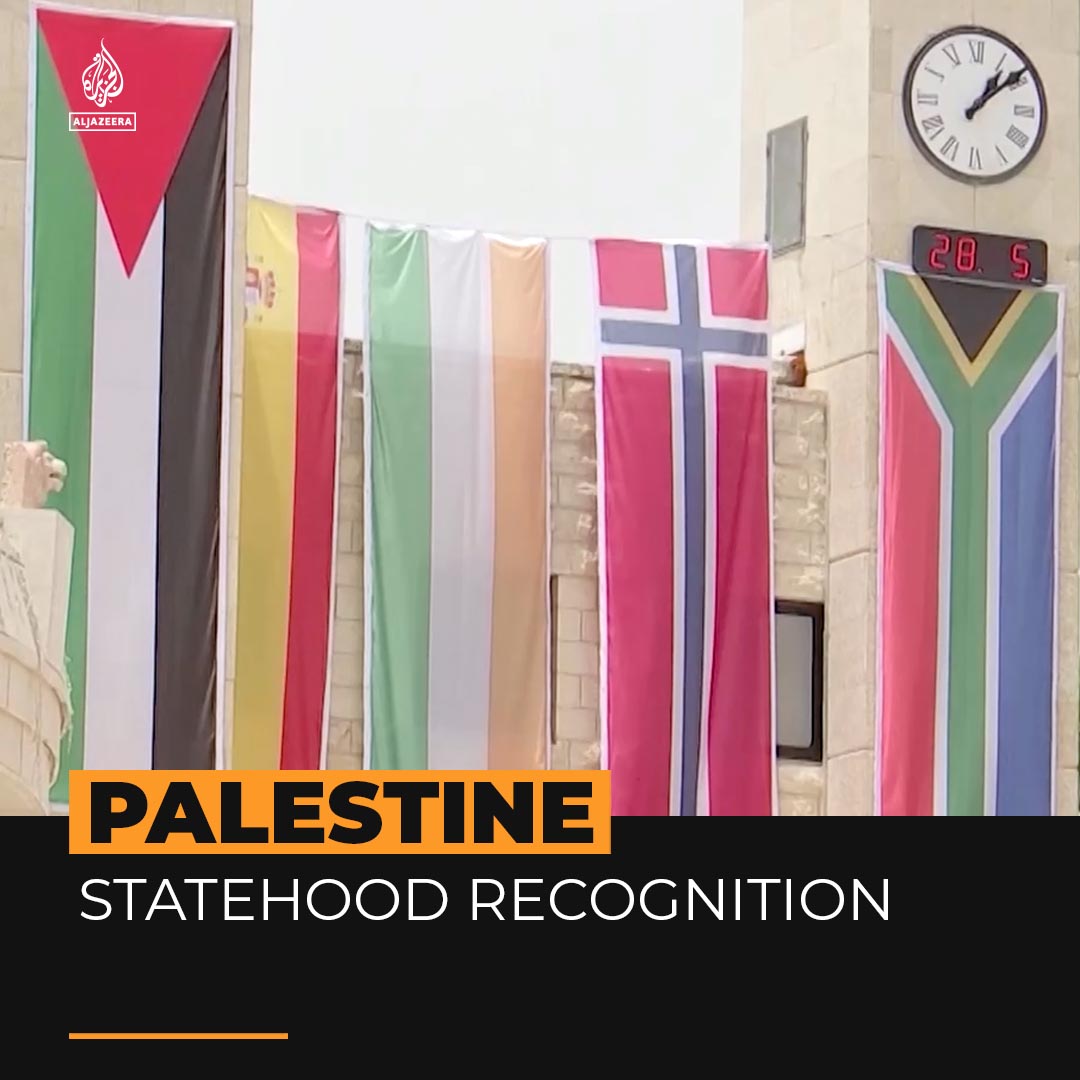 Palestine has been officially recognized as an independent state by Ireland, Norway, and Spain. These countries are urging other nations to acknowledge pre-1967 borders, stating it is the only way to ensure peace.