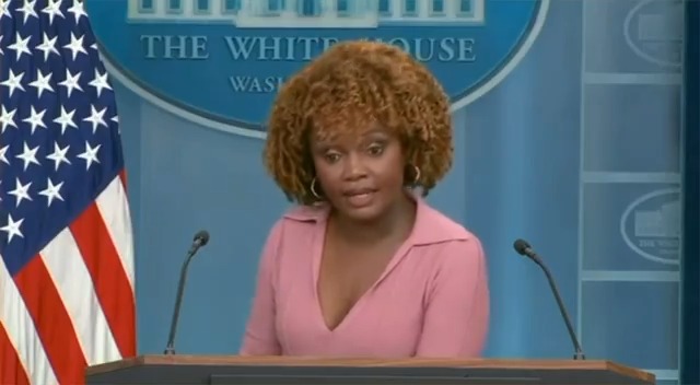 BREAKING: Karine Jean-Pierre just demolished Republicans over their hollow border claims. If Republicans cared about border security, they would’ve voted for the toughest border security bill in decades. Retweet so all Americans see this MAGA takedown.