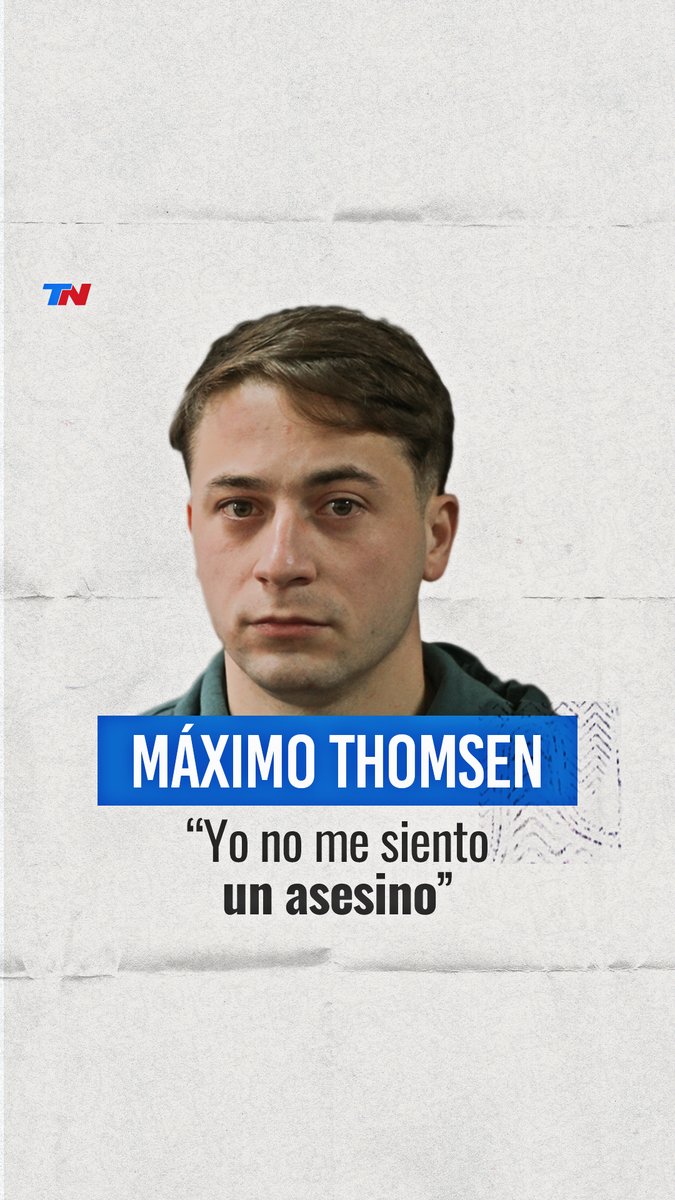 Máximo Thomsen rompió el silencio desde la cárcel: “No me siento un asesino” |
