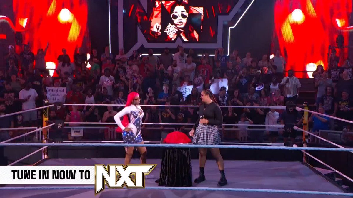 The party has started! Welcome to #WWENXT, Sexyy Red!!!