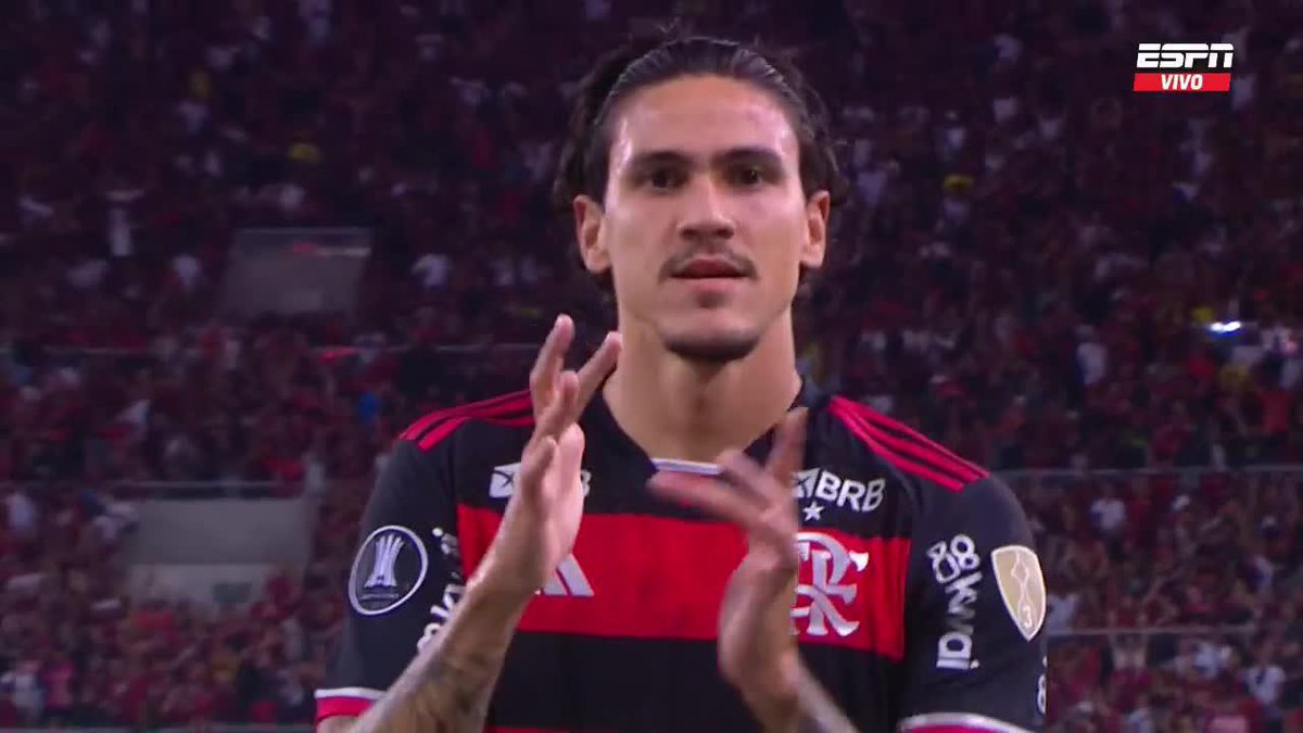 Álvaro Montero y un #youcannotbeserious para que Pedro firme el 1-0 de Flamengo 🇧🇷 sobre Millonarios 🇨🇴.