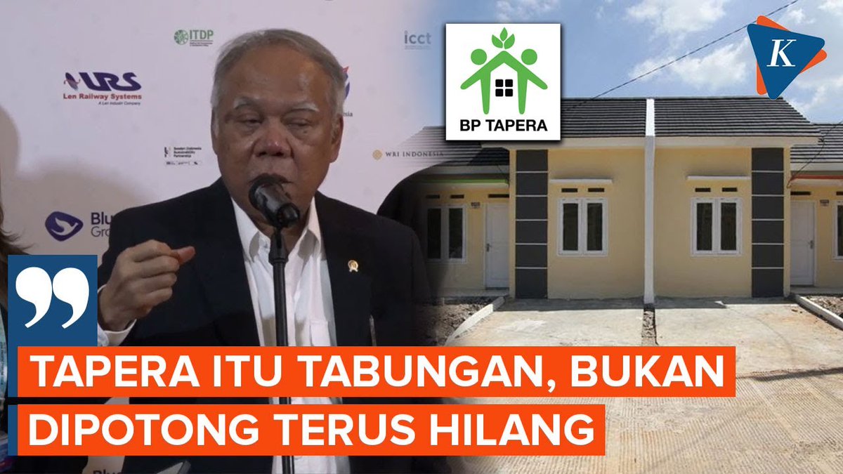 Menteri PUPR Basuki Hadimuljono memastikan uang masyarakat yang digunakan untuk iuran Tapera tidak akan hilang begitu saja. | #Tapera