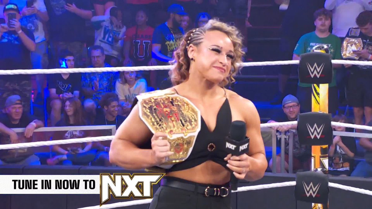 IT'S JORDYNNE GRACE!!! Jordynne Grace will be roxanne's opponent at #NXTBattleground 🤯 #WWENXT