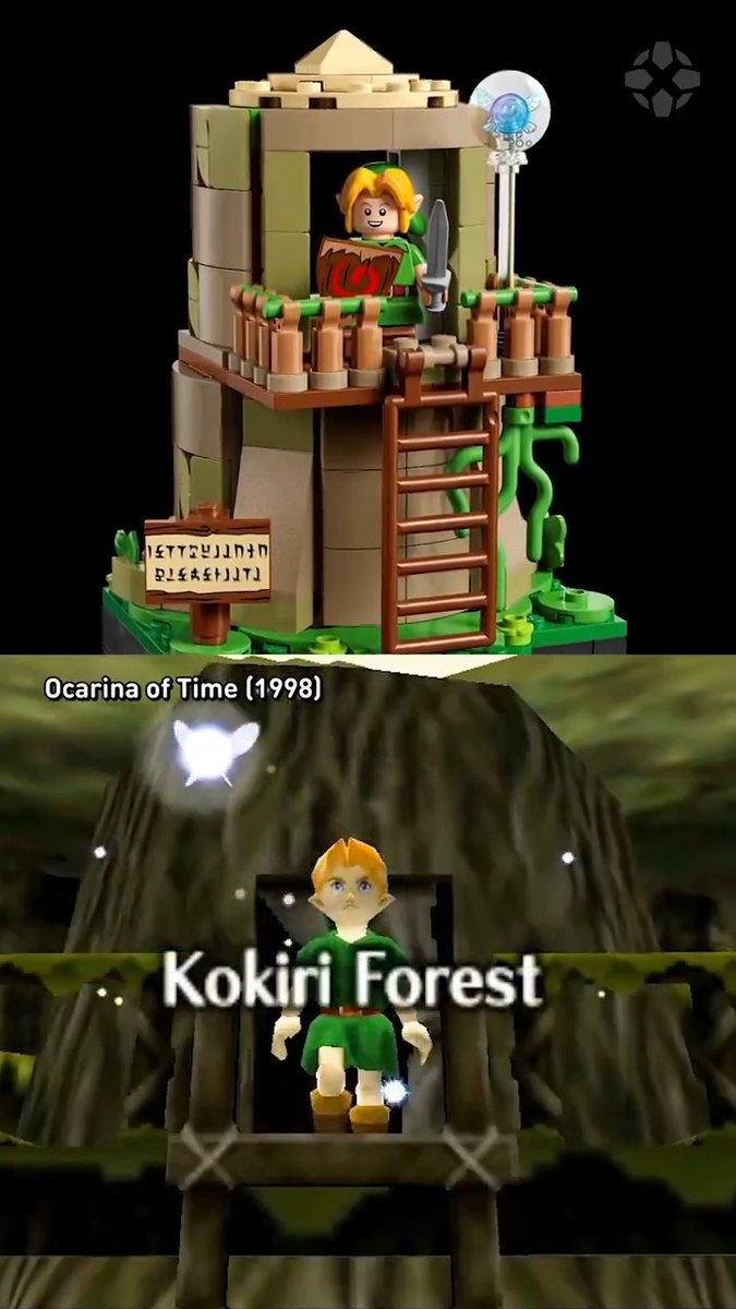 The $300 LEGO Legend of Zelda "Great Deku Tree 2-in-1" features Breath of the Wild and Ocarina of Time: