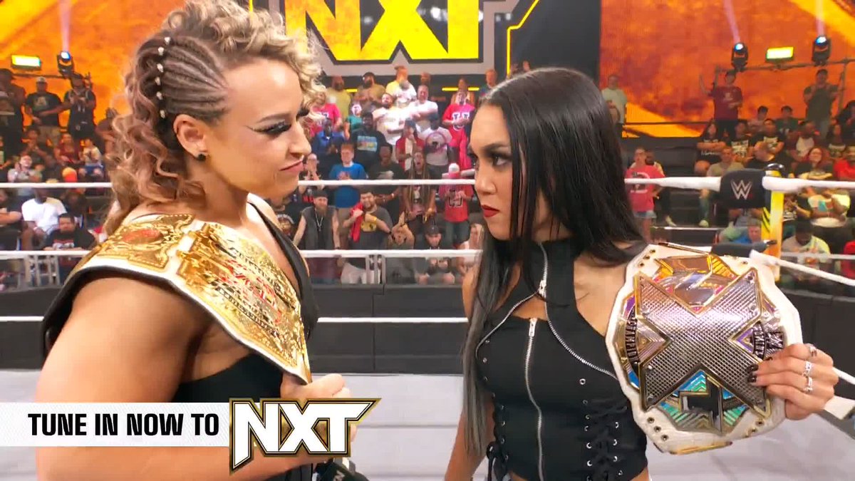 HISTORY. Jordynne Grace and roxanne will battle it out for the NXT Women's Championship at #NXTBattleground!!! #WWENXT