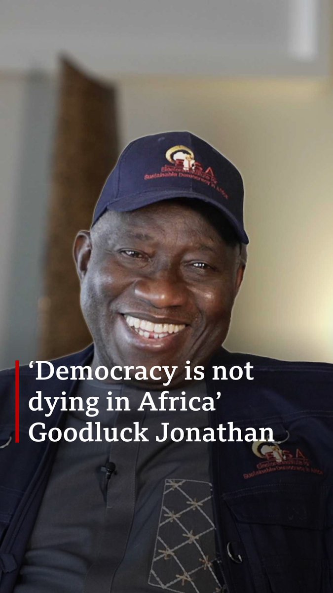 In an interview with the BBC, Goodluck Jonathan said that the role of the international observers is to "observe, not adjudicate". The former president of Nigeria added that democracy in Africa is growing and consolidating despite recent military coups. #SAelections24