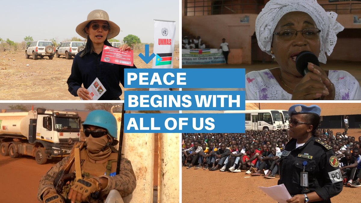 Happy International Day of United Nations Peacekeepers! 💙 🙌 Today, we recognize the service and sacrifice of peacekeepers, past and present, and the commitment of the communities they serve to the cause of peace. #PKDay #PeaceBegins